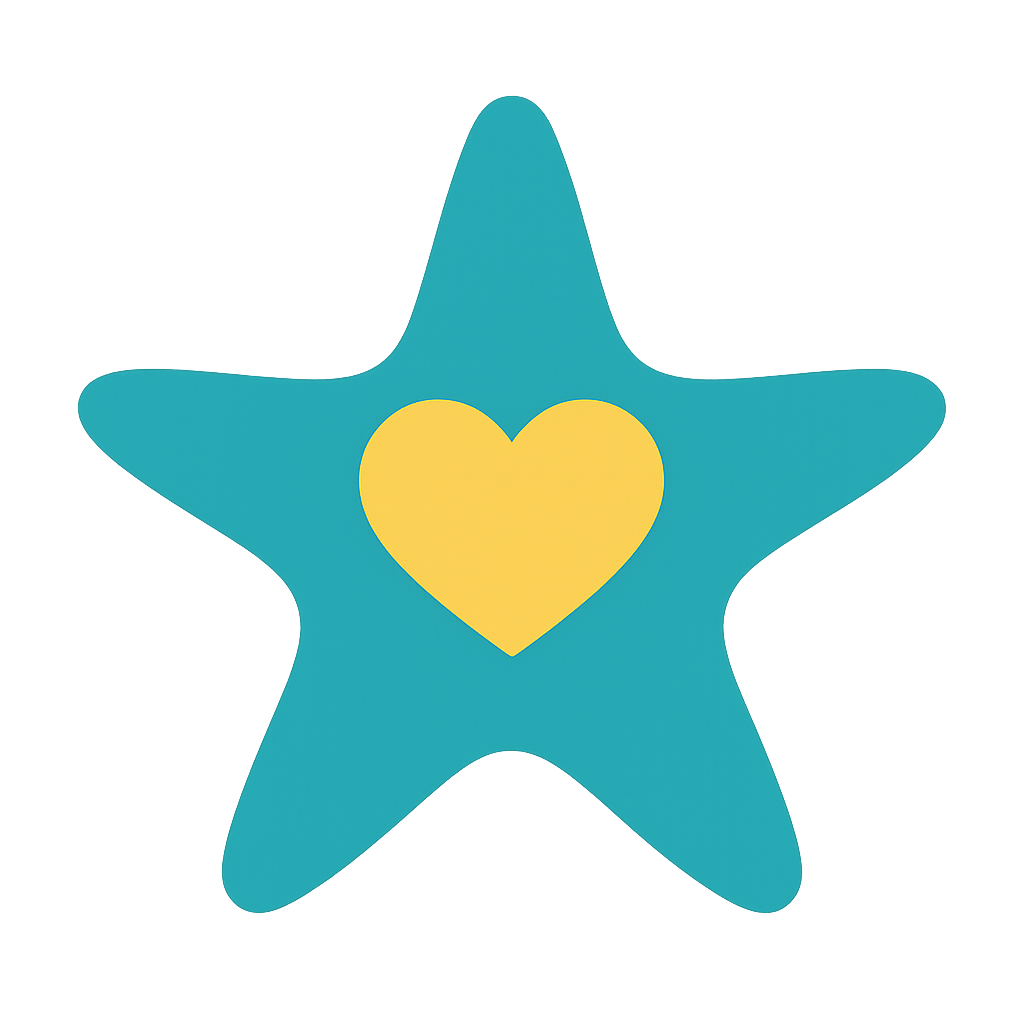Starfish with Heart